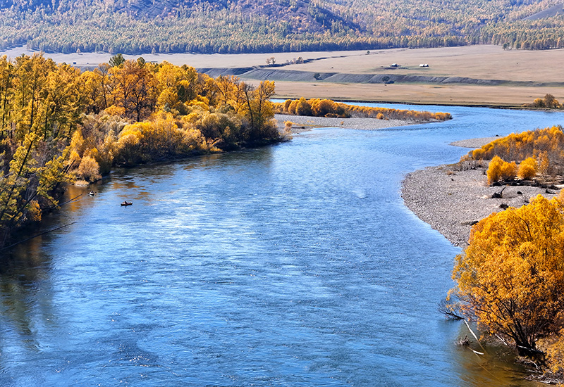 Kayaking-&-cycling-orkhon-river1